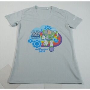 runDisney Shirt Womens XS Toy Story 10 Miler 2023 Performance Buzz Lightyear‎